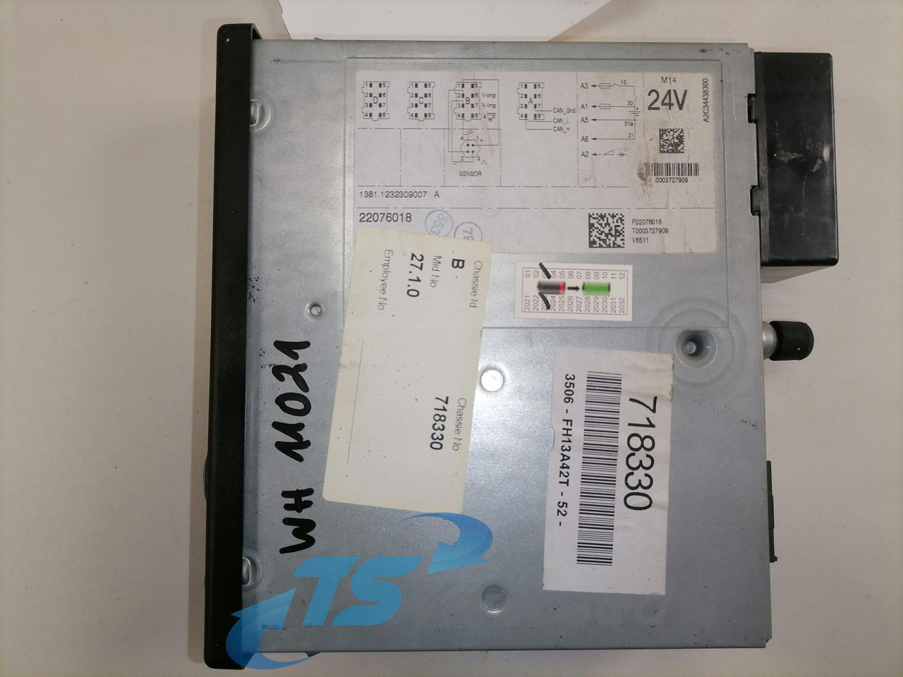 Volvo tachograph 22076018 - Tachograf pro Nákladní auto: obrázek 4 Volvo tachograph 22076018 - Tachograf pro Nákladní auto: obrázek 4