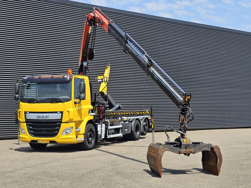 DAF CF 330 6x2-4 / PALFINGER CRANE + HOOKLIFT - Hákový nosič kontejnerů, Auto s hydraulickou rukou: obrázek 5 DAF CF 330 6x2-4 / PALFINGER CRANE + HOOKLIFT - Hákový nosič kontejnerů, Auto s hydraulickou rukou: obrázek 5