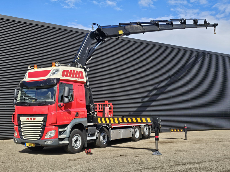 DAF CF 460 8x2/6 / FASSI 82 t/m CRANE / KRAN - 18.3 mtr - Nákladní automobil valníkový/ Plošinový, Auto s hydraulickou rukou: obrázek 1 DAF CF 460 8x2/6 / FASSI 82 t/m CRANE / KRAN - 18.3 mtr - Nákladní automobil valníkový/ Plošinový, Auto s hydraulickou rukou: obrázek 1