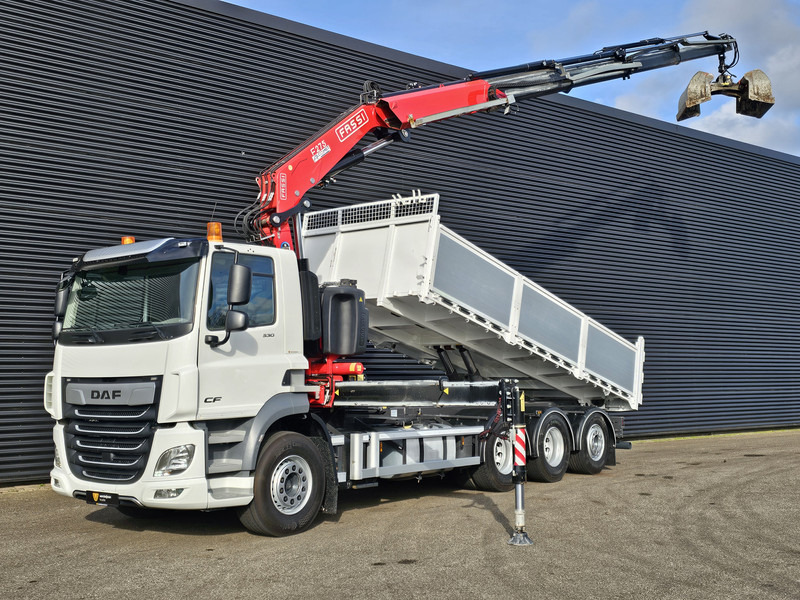 DAF CF 530 8x4-4 / FASSI 27.5 t/m CRANE + TIPPER - Sklápěč, Auto s hydraulickou rukou: obrázek 1 DAF CF 530 8x4-4 / FASSI 27.5 t/m CRANE + TIPPER - Sklápěč, Auto s hydraulickou rukou: obrázek 1