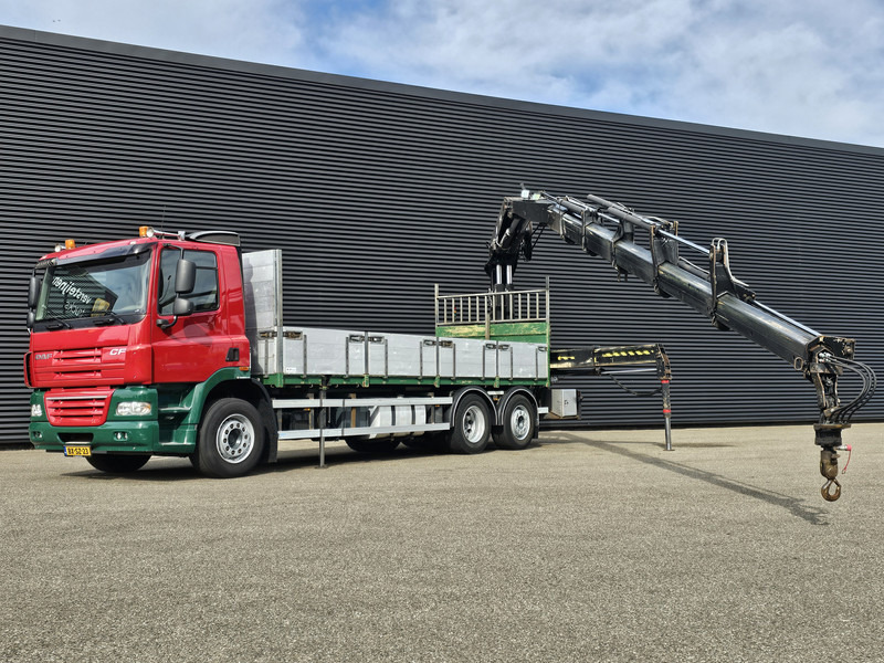 DAF CF 85.410 6x2 / HIAB 35 t/m crane / kran + REMOTE - Nákladní automobil valníkový/ Plošinový, Auto s hydraulickou rukou: obrázek 4 DAF CF 85.410 6x2 / HIAB 35 t/m crane / kran + REMOTE - Nákladní automobil valníkový/ Plošinový, Auto s hydraulickou rukou: obrázek 4