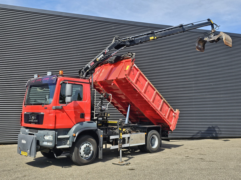 MAN TGM 18.250 / 4X4 / EEV / HIAB CRANE + TIPPER / SPRING - Sklápěč, Auto s hydraulickou rukou: obrázek 1 MAN TGM 18.250 / 4X4 / EEV / HIAB CRANE + TIPPER / SPRING - Sklápěč, Auto s hydraulickou rukou: obrázek 1