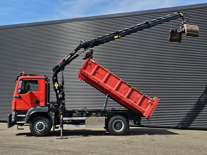 MAN TGM 18.250 / 4X4 / EEV / HIAB CRANE + TIPPER / SPRING - Sklápěč, Auto s hydraulickou rukou: obrázek 2 MAN TGM 18.250 / 4X4 / EEV / HIAB CRANE + TIPPER / SPRING - Sklápěč, Auto s hydraulickou rukou: obrázek 2