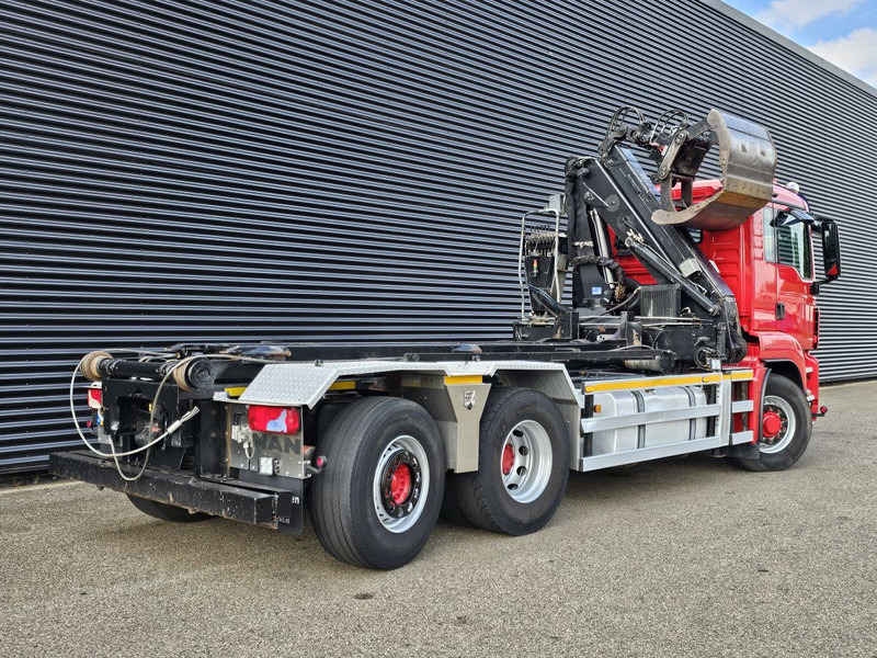 MAN TGS 26.400 / 6x4H-2 / HMF Z KRAAN + CONTAINERSYSTEM - Nákladní auto - kabelový systém, Auto s hydraulickou rukou: obrázek 4 MAN TGS 26.400 / 6x4H-2 / HMF Z KRAAN + CONTAINERSYSTEM - Nákladní auto - kabelový systém, Auto s hydraulickou rukou: obrázek 4