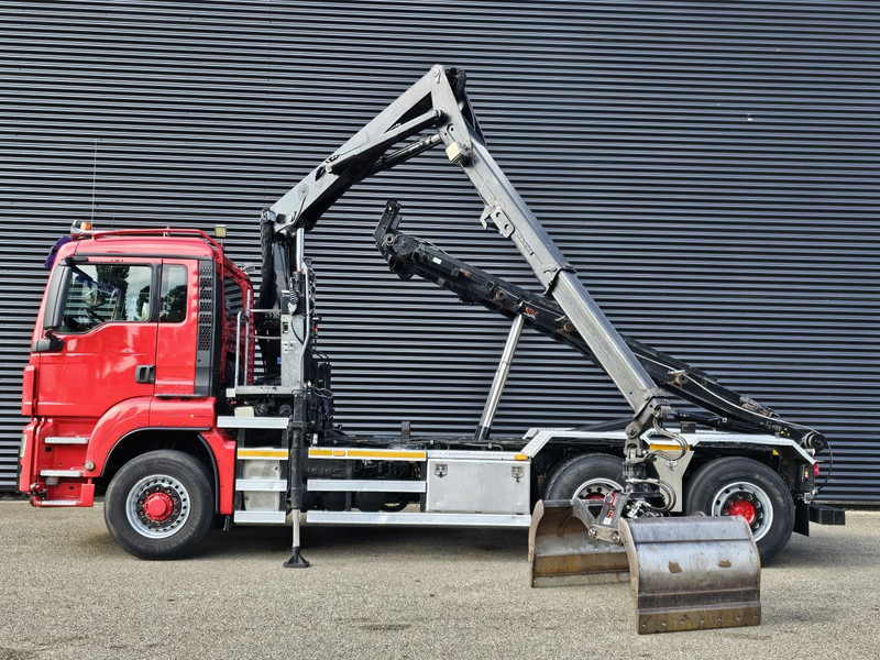 MAN TGS 26.400 / 6x4H-2 / HMF Z KRAAN + CONTAINERSYSTEM - Nákladní auto - kabelový systém, Auto s hydraulickou rukou: obrázek 3 MAN TGS 26.400 / 6x4H-2 / HMF Z KRAAN + CONTAINERSYSTEM - Nákladní auto - kabelový systém, Auto s hydraulickou rukou: obrázek 3
