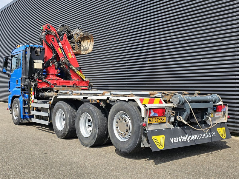MAN TGS 35.400 / 8x4-4 / CONTAINER SYSTEM / PALFINGER Z CRANE - Nákladní auto - kabelový systém, Auto s hydraulickou rukou: obrázek 4 MAN TGS 35.400 / 8x4-4 / CONTAINER SYSTEM / PALFINGER Z CRANE - Nákladní auto - kabelový systém, Auto s hydraulickou rukou: obrázek 4