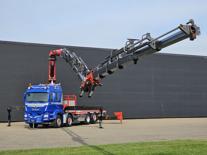 MAN TGS 35.500 8x4-6 / PALFINGER 92 t/m CRANE +JIB - Nákladní automobil valníkový/ Plošinový: obrázek 3 MAN TGS 35.500 8x4-6 / PALFINGER 92 t/m CRANE +JIB - Nákladní automobil valníkový/ Plošinový: obrázek 3