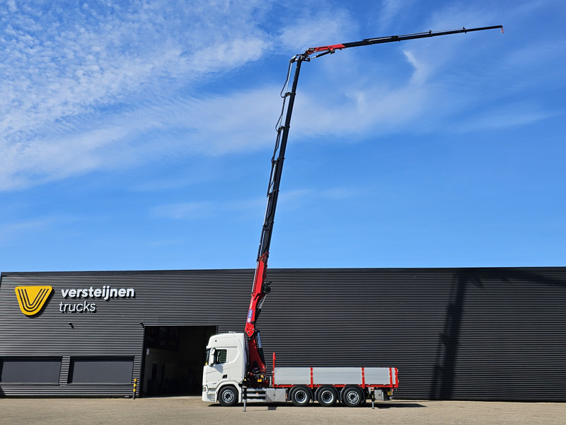 Scania 560R / HMF 50 t/m - JIB / LIER - Auto s hydraulickou rukou: obrázek 4 Scania 560R / HMF 50 t/m - JIB / LIER - Auto s hydraulickou rukou: obrázek 4