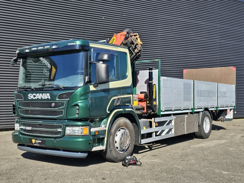 Nákladní automobil valníkový/ Plošinový, Auto s hydraulickou rukou Scania P320 4x2 / PALFINGER 14 t/m - 14.6 mtr.: obrázek 6
