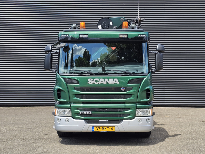 Nákladní automobil valníkový/ Plošinový, Auto s hydraulickou rukou Scania P410 / 6X2-4 / 21 t/m CRANE / KRAN: obrázek 9