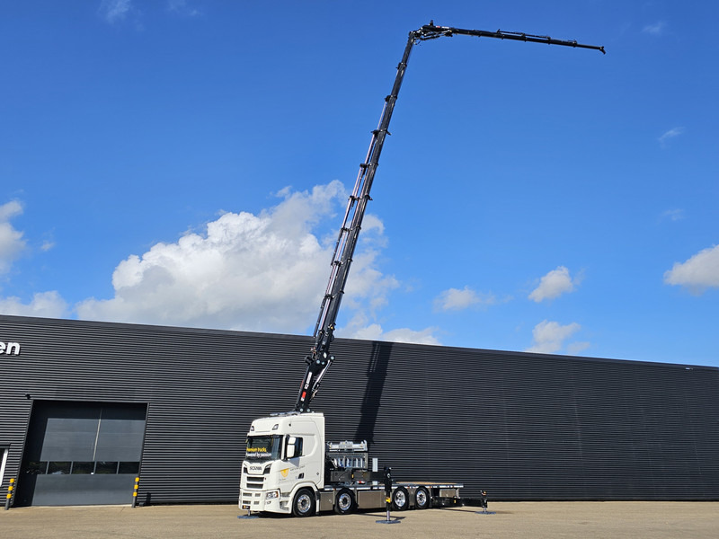 Scania R590 V8 / 8X2 / HIAB 1188 + JIB + WINCH - Nákladní automobil valníkový/ Plošinový, Auto s hydraulickou rukou: obrázek 4 Scania R590 V8 / 8X2 / HIAB 1188 + JIB + WINCH - Nákladní automobil valníkový/ Plošinový, Auto s hydraulickou rukou: obrázek 4