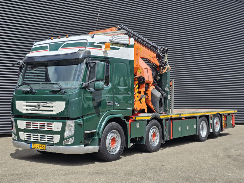 Volvo FM 460 8X2 / PALFINGER PK60002 /JIB / WINCH - Nákladní automobil valníkový/ Plošinový, Auto s hydraulickou rukou: obrázek 5 Volvo FM 460 8X2 / PALFINGER PK60002 /JIB / WINCH - Nákladní automobil valníkový/ Plošinový, Auto s hydraulickou rukou: obrázek 5