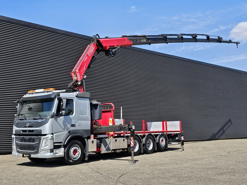 Volvo FM 460 8x4-4 / FASSI 36.5 t/m -8 x EXTENSION + WINCH - Nákladní automobil valníkový/ Plošinový, Auto s hydraulickou rukou: obrázek 1 Volvo FM 460 8x4-4 / FASSI 36.5 t/m -8 x EXTENSION + WINCH - Nákladní automobil valníkový/ Plošinový, Auto s hydraulickou rukou: obrázek 1