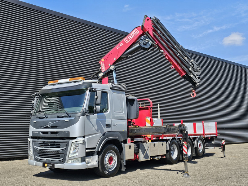 Volvo FM 460 8x4-4 / FASSI 36.5 t/m -8 x EXTENSION + WINCH - Nákladní automobil valníkový/ Plošinový, Auto s hydraulickou rukou: obrázek 5 Volvo FM 460 8x4-4 / FASSI 36.5 t/m -8 x EXTENSION + WINCH - Nákladní automobil valníkový/ Plošinový, Auto s hydraulickou rukou: obrázek 5