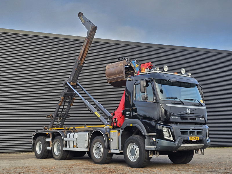 Volvo FM 460 8x6 / PALFINGER EPSILON / HOOKLIFT - Hákový nosič kontejnerů, Auto s hydraulickou rukou: obrázek 4 Volvo FM 460 8x6 / PALFINGER EPSILON / HOOKLIFT - Hákový nosič kontejnerů, Auto s hydraulickou rukou: obrázek 4