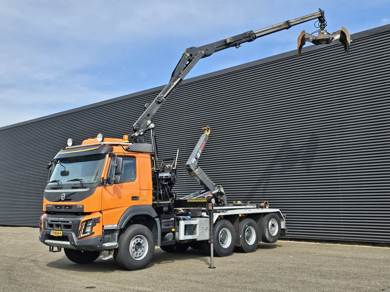 Volvo FMX 460 8x4-4 / HIAB Z CRANE + HOOKLIFT - Hákový nosič kontejnerů, Auto s hydraulickou rukou: obrázek 1 Volvo FMX 460 8x4-4 / HIAB Z CRANE + HOOKLIFT - Hákový nosič kontejnerů, Auto s hydraulickou rukou: obrázek 1