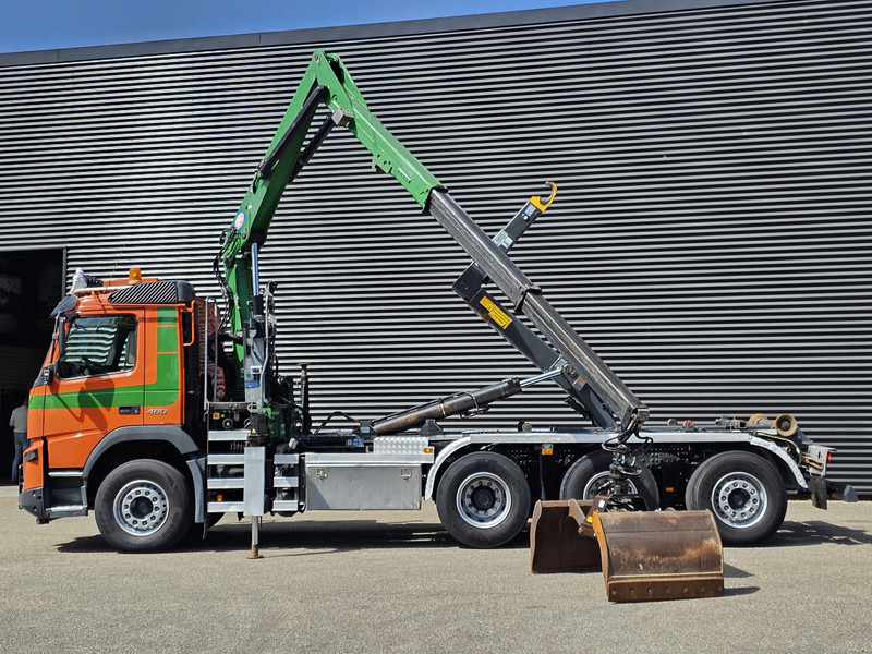 Volvo FMX 460 / 8x4-4 / HMF CRANE + HOOKLIFT / CONTAINER - Hákový nosič kontejnerů, Auto s hydraulickou rukou: obrázek 4 Volvo FMX 460 / 8x4-4 / HMF CRANE + HOOKLIFT / CONTAINER - Hákový nosič kontejnerů, Auto s hydraulickou rukou: obrázek 4