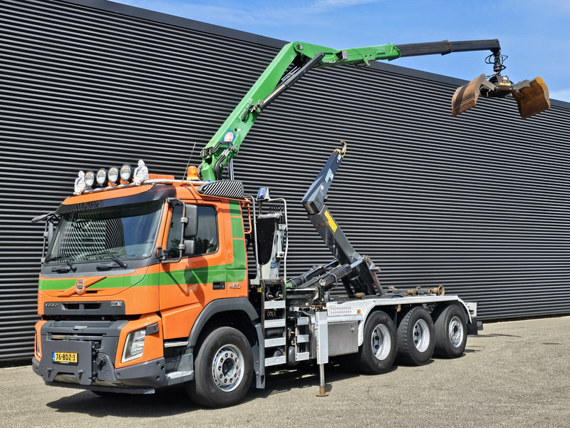 Volvo FMX 460 / 8x4-4 / HMF CRANE + HOOKLIFT / CONTAINER - Hákový nosič kontejnerů, Auto s hydraulickou rukou: obrázek 1 Volvo FMX 460 / 8x4-4 / HMF CRANE + HOOKLIFT / CONTAINER - Hákový nosič kontejnerů, Auto s hydraulickou rukou: obrázek 1