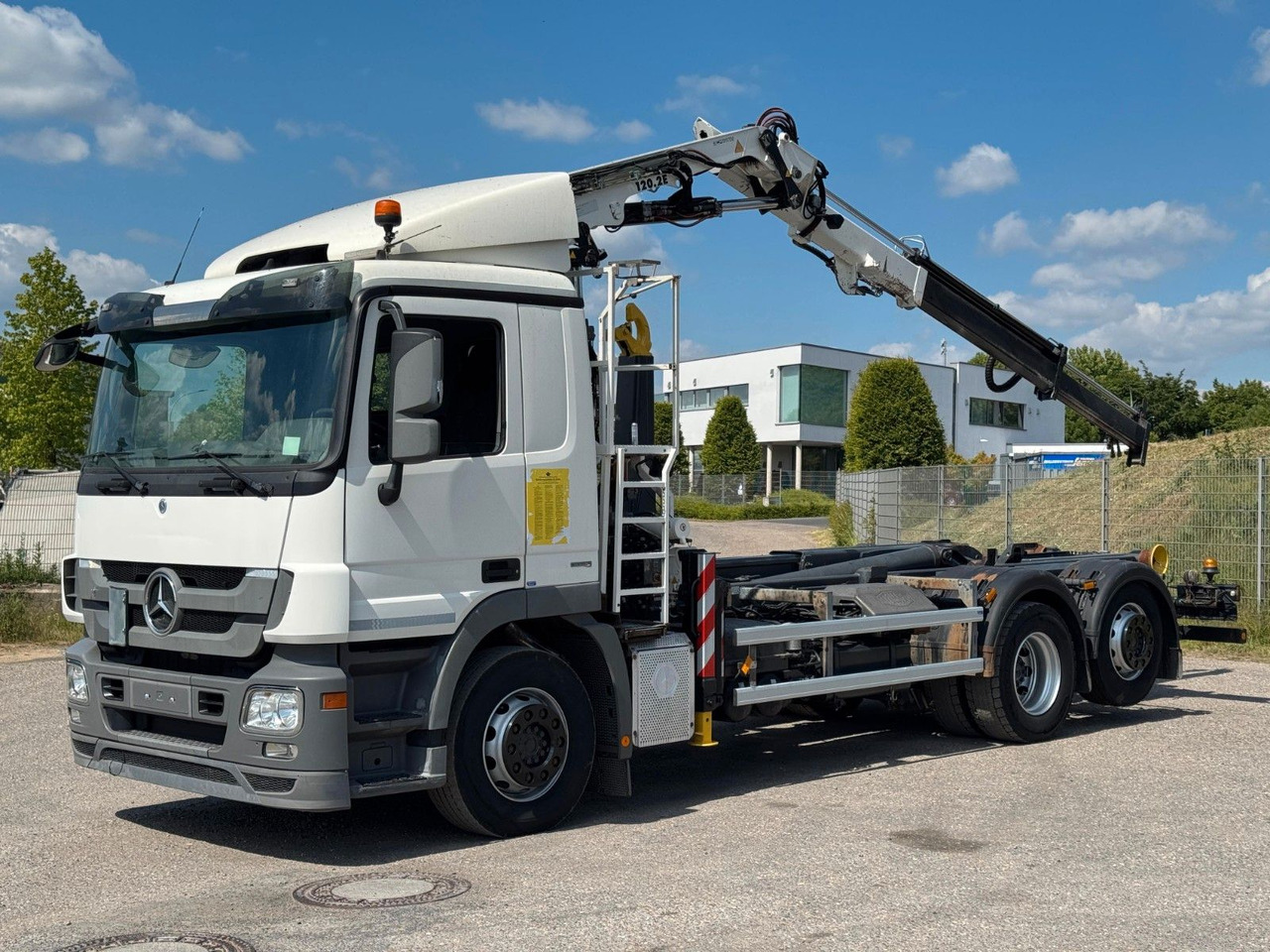 Mercedes-Benz 2541 6x2 ARK Meiller 20.65 | ATLA 120.2E mit 5&6 - Hákový nosič kontejnerů, Auto s hydraulickou rukou: obrázek 1 Mercedes-Benz 2541 6x2 ARK Meiller 20.65 | ATLA 120.2E mit 5&6 - Hákový nosič kontejnerů, Auto s hydraulickou rukou: obrázek 1