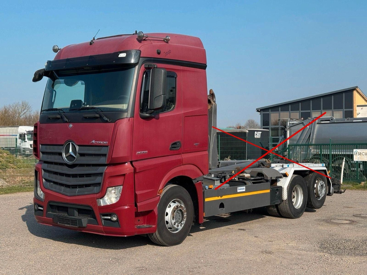 Mercedes-Benz 2558 6x2 Fahrgestell Chassis | Retarder | Klima - Podvozek s kabinou: obrázek 3 Mercedes-Benz 2558 6x2 Fahrgestell Chassis | Retarder | Klima - Podvozek s kabinou: obrázek 3