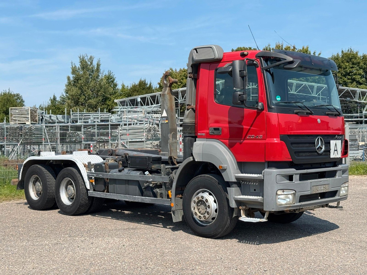 Mercedes-Benz 2643 6x4 VDL hydr. Federstütze | Klima | 6,5m - Hákový nosič kontejnerů: obrázek 4 Mercedes-Benz 2643 6x4 VDL hydr. Federstütze | Klima | 6,5m - Hákový nosič kontejnerů: obrázek 4