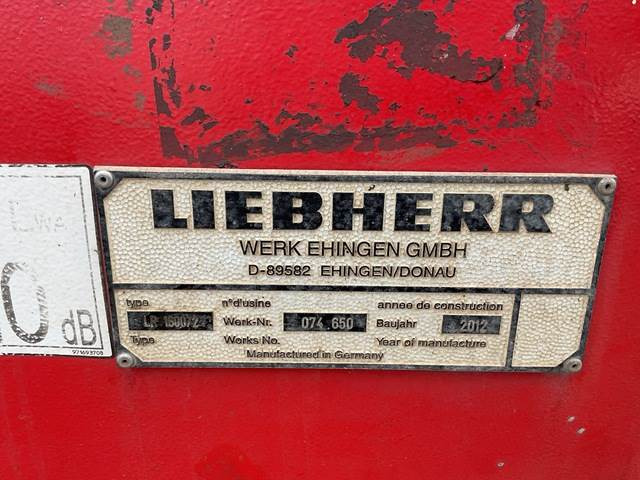 Liebherr LR1600/2 - Pásový jeřáb: obrázek 5 Liebherr LR1600/2 - Pásový jeřáb: obrázek 5