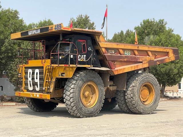 CAT 777D - Pevný dempr: obrázek 1 CAT 777D - Pevný dempr: obrázek 1