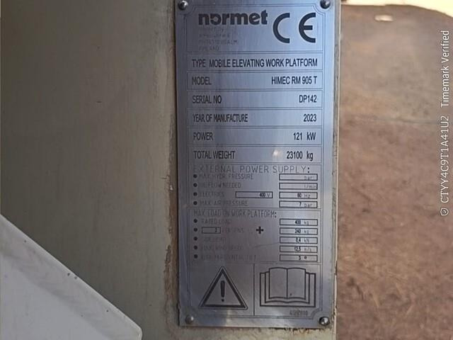 Normet Himec RM905T - Teleskopická plošina: obrázek 5 Normet Himec RM905T - Teleskopická plošina: obrázek 5