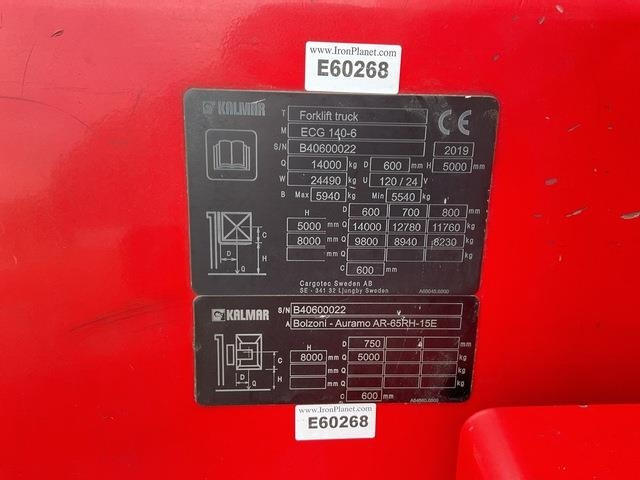 Kalmar ECG140-6 - Elektrický vysokozdvižný vozík: obrázek 5 Kalmar ECG140-6 - Elektrický vysokozdvižný vozík: obrázek 5