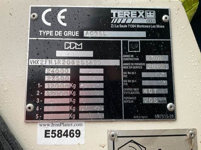 Terex AC35L - Univerzální autojeřáb: obrázek 5 Terex AC35L - Univerzální autojeřáb: obrázek 5