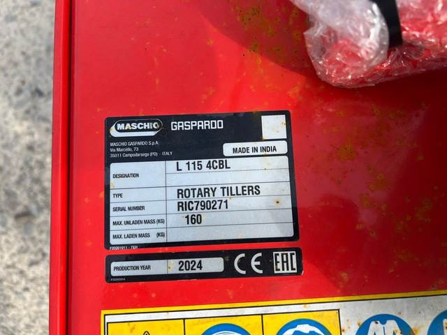 Maschio Gaspardo L115 4CBL - Rotavátor: obrázek 5 Maschio Gaspardo L115 4CBL - Rotavátor: obrázek 5