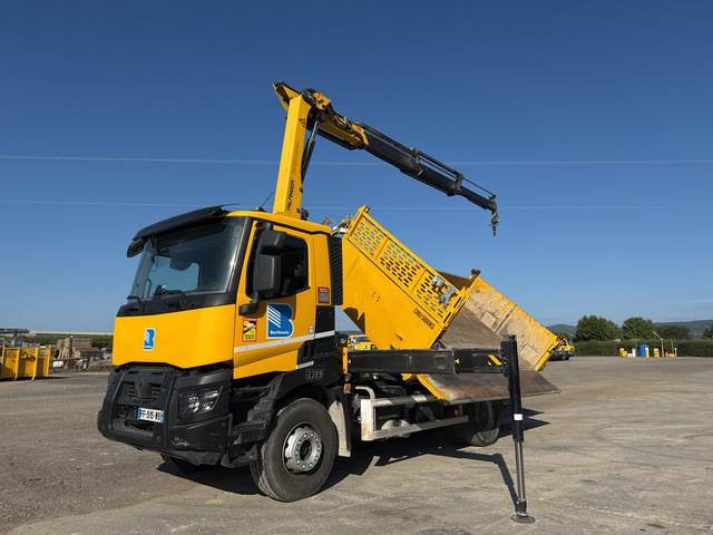 Sklápěč, Auto s hydraulickou rukou Renault C380: obrázek 7