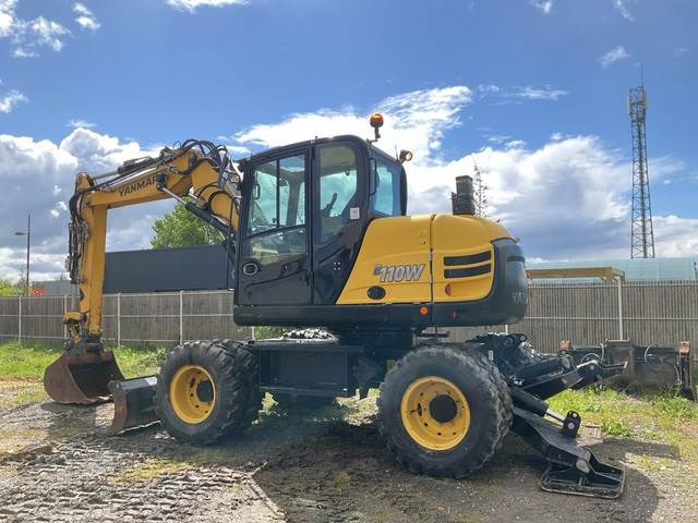 Yanmar B110W - Kolesové rýpadlo: obrázek 2 Yanmar B110W - Kolesové rýpadlo: obrázek 2