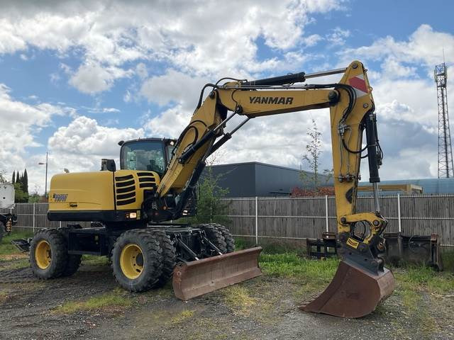 Yanmar B110W - Kolesové rýpadlo: obrázek 4 Yanmar B110W - Kolesové rýpadlo: obrázek 4