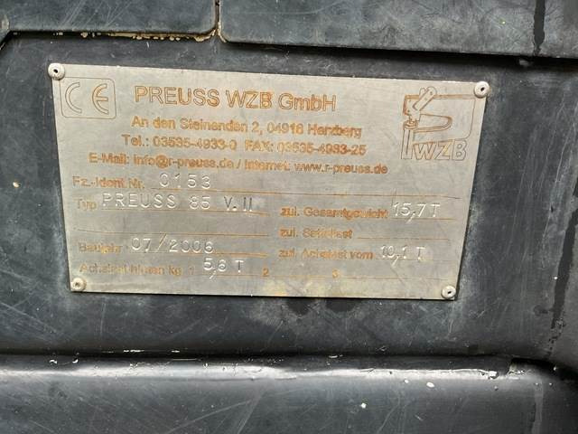 Preuss 85V.II - Harvestor: obrázek 5 Preuss 85V.II - Harvestor: obrázek 5