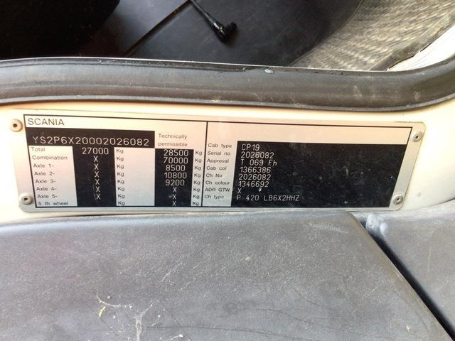 Scania P420LB - Autodomíchávač: obrázek 5 Scania P420LB - Autodomíchávač: obrázek 5