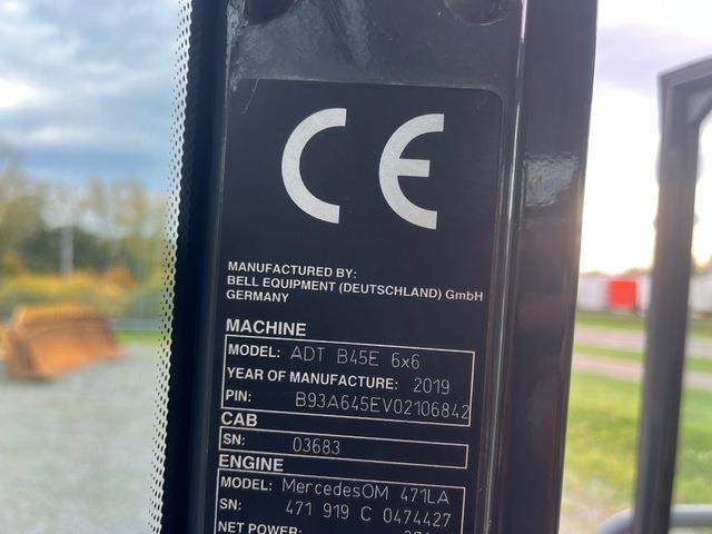 Bell B45E - Kloubový sklápěč: obrázek 5 Bell B45E - Kloubový sklápěč: obrázek 5