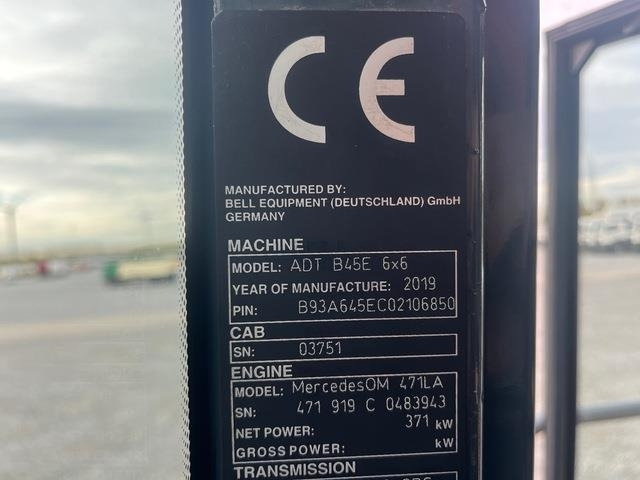 Bell B45E - Kloubový sklápěč: obrázek 5 Bell B45E - Kloubový sklápěč: obrázek 5