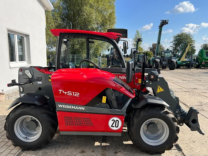 Weidemann T4512 EURO-Aufnahme + Breitreifen - Teleskopický manipulátor: obrázek 5 Weidemann T4512 EURO-Aufnahme + Breitreifen - Teleskopický manipulátor: obrázek 5