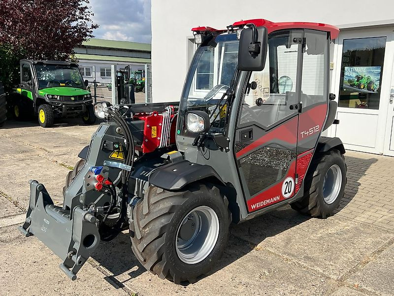 Weidemann T4512 EURO-Aufnahme + Breitreifen - Teleskopický manipulátor: obrázek 2 Weidemann T4512 EURO-Aufnahme + Breitreifen - Teleskopický manipulátor: obrázek 2
