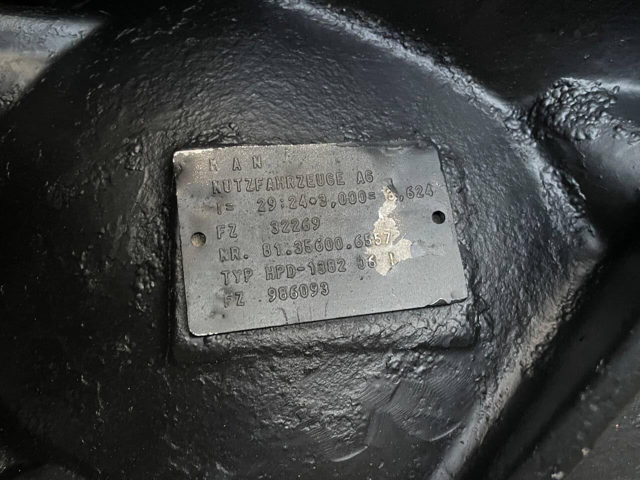 MAN HD 7, 13 Tonnen HPD 1382 - Diferenciál pro Nákladní auto: obrázek 2 MAN HD 7, 13 Tonnen HPD 1382 - Diferenciál pro Nákladní auto: obrázek 2