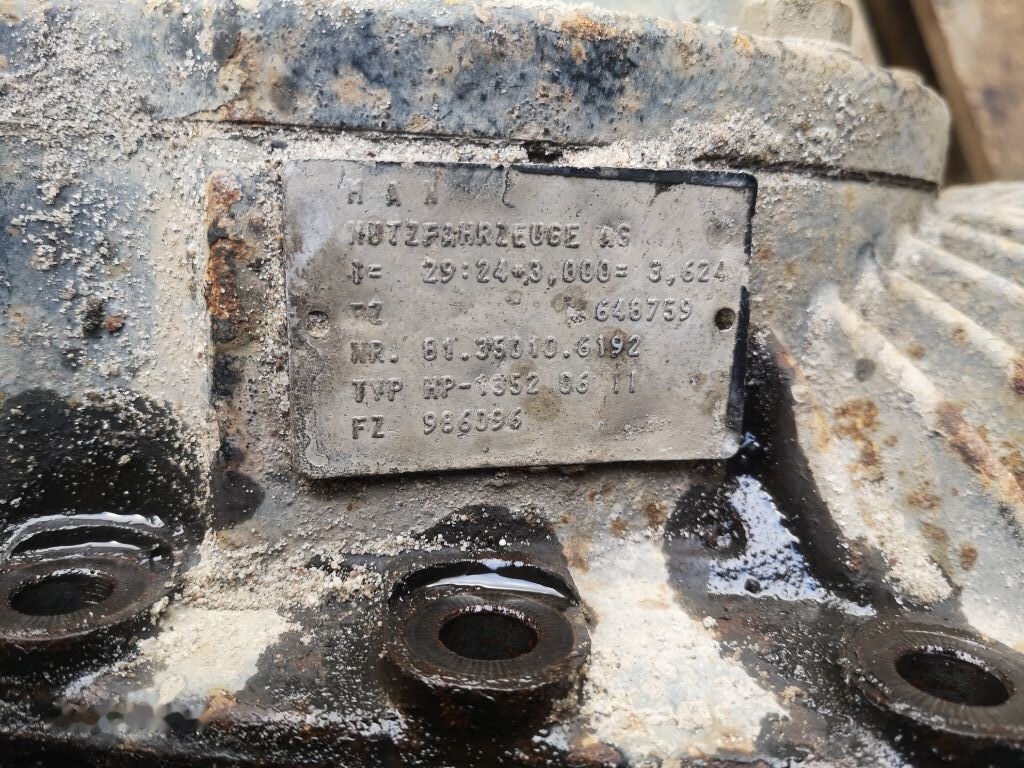MAN HP-1352 - Diferenciál pro Nákladní auto: obrázek 2 MAN HP-1352 - Diferenciál pro Nákladní auto: obrázek 2