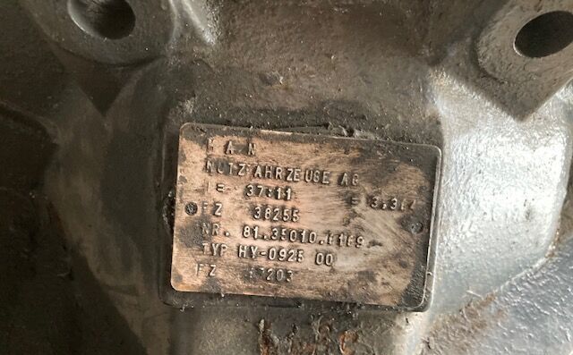 MAN HY-0925 (81.350.107169) - Diferenciál pro Nákladní auto: obrázek 1 MAN HY-0925 (81.350.107169) - Diferenciál pro Nákladní auto: obrázek 1