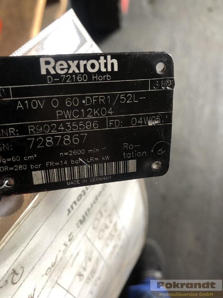 Rexroth A10VO60DFR1-52L-PWC12K04 + A10VO45ED72-52-PSC12K52T + A10VSO18DR-31L-PSCN00 - Hydraulické čerpadlo: obrázek 3 Rexroth A10VO60DFR1-52L-PWC12K04 + A10VO45ED72-52-PSC12K52T + A10VSO18DR-31L-PSCN00 - Hydraulické čerpadlo: obrázek 3