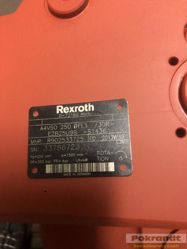Rexroth Bosch A4VSO250DFE1 30R EZB25U99-S1436 - Hydraulické čerpadlo: obrázek 2 Rexroth Bosch A4VSO250DFE1 30R EZB25U99-S1436 - Hydraulické čerpadlo: obrázek 2