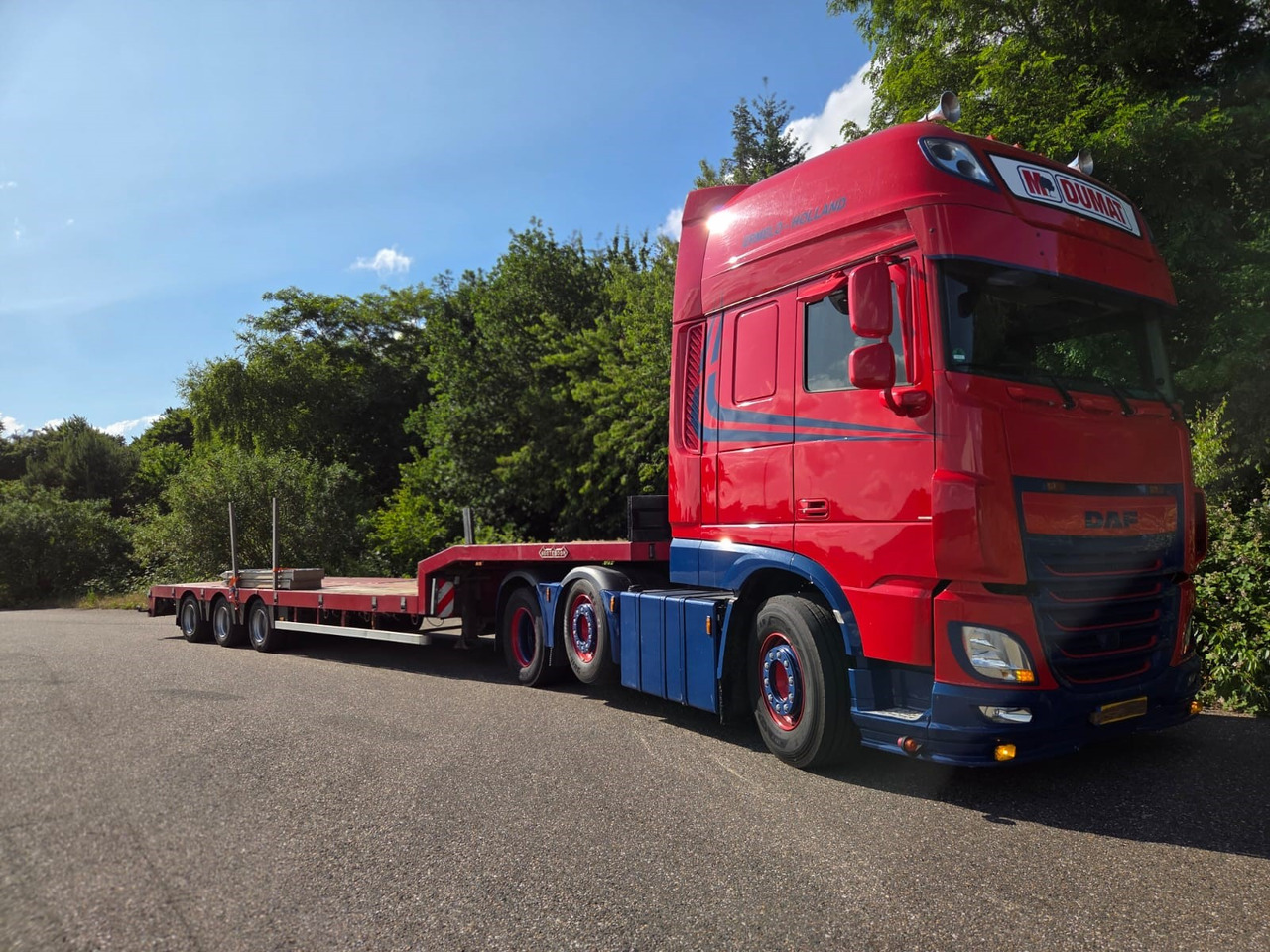 DAF XF 460 FTG 6x2 Super Spacecab + Nooteboom semi-dieplader - Podvozek s kabinou: obrázek 4 DAF XF 460 FTG 6x2 Super Spacecab + Nooteboom semi-dieplader - Podvozek s kabinou: obrázek 4