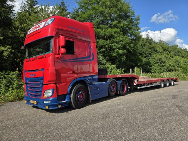 DAF XF 460 FTG 6x2 Super Spacecab + Nooteboom semi-dieplader - Podvozek s kabinou: obrázek 3 DAF XF 460 FTG 6x2 Super Spacecab + Nooteboom semi-dieplader - Podvozek s kabinou: obrázek 3