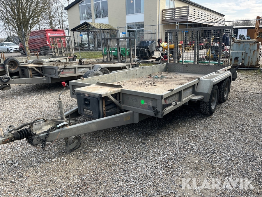 Maskintrailer Nugent 3500kg - Přívěs: obrázek 1 Maskintrailer Nugent 3500kg - Přívěs: obrázek 1