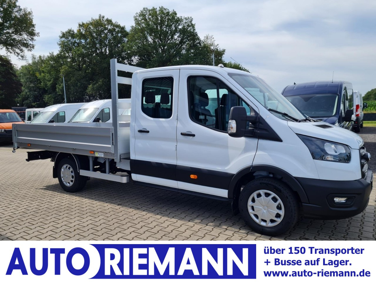 Ford Transit 350 Doka L3 L4 Trend RWD AHK KLIMA TEMPOMAT - Dodávka valník, Dodávka s dvojitou kabinou: obrázek 1 Ford Transit 350 Doka L3 L4 Trend RWD AHK KLIMA TEMPOMAT - Dodávka valník, Dodávka s dvojitou kabinou: obrázek 1