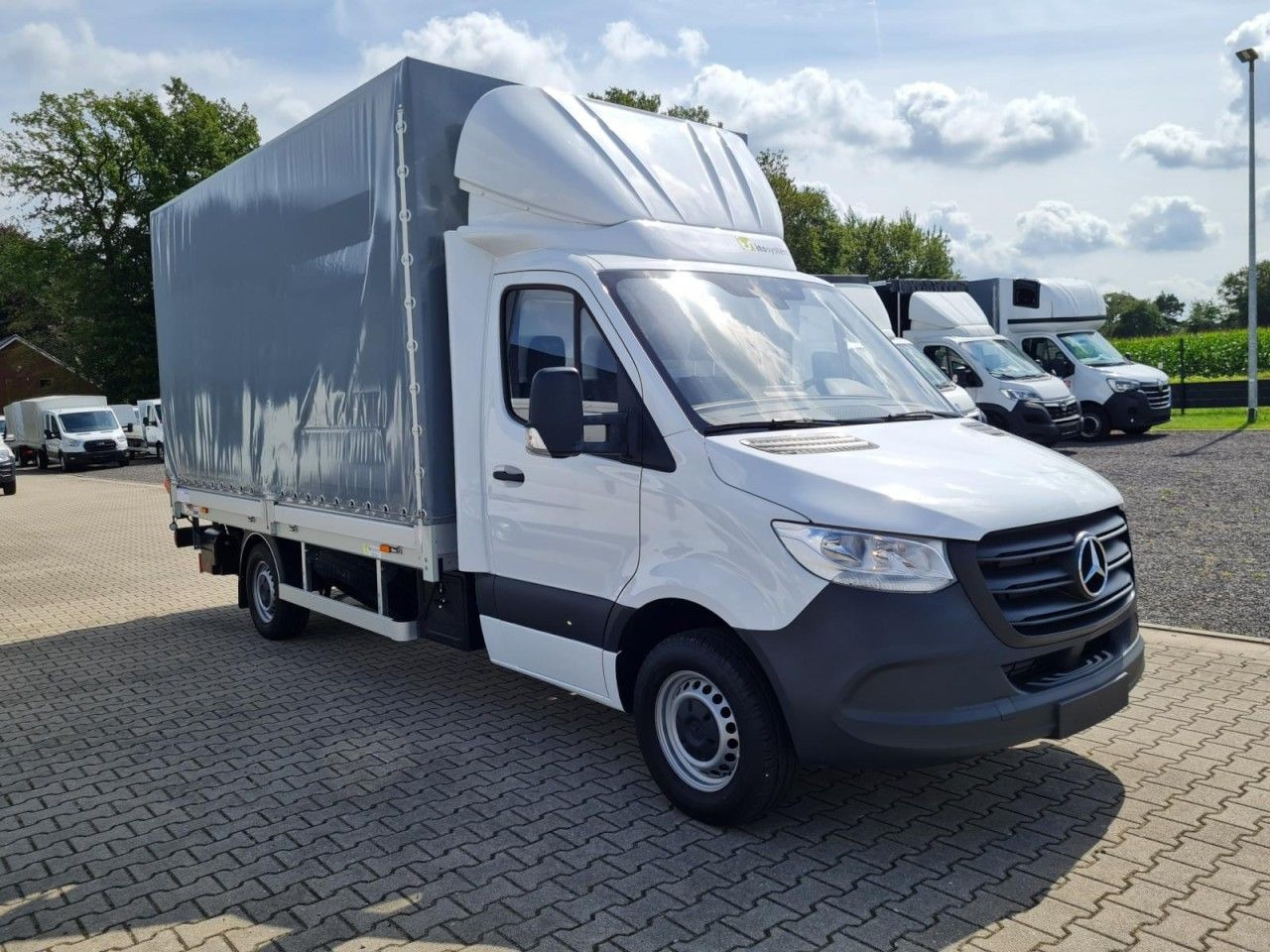 Mercedes-Benz Sprinter 315 Cdi Pritsche Schiebe Plane LBW KLIM - Plachtová dodávka: obrázek 4 Mercedes-Benz Sprinter 315 Cdi Pritsche Schiebe Plane LBW KLIM - Plachtová dodávka: obrázek 4